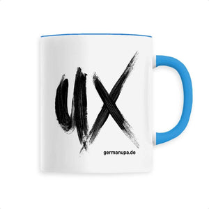 UX Pinsel schwarz - Keramik-Tasse