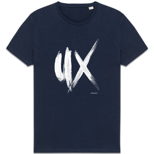 UX Pinsel weiß - T-Shirt - front_3