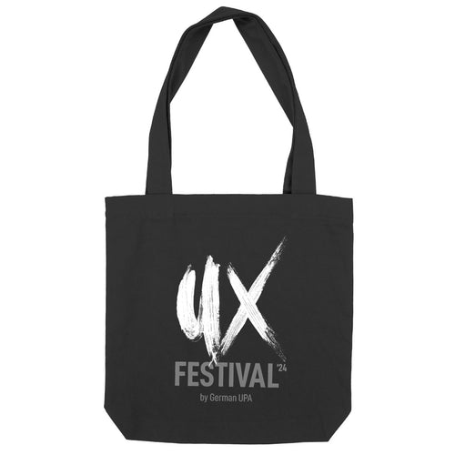 UX Festival '24 Recycelte Stofftasche