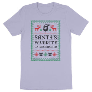 Santa's Favorite UX Researcher T-Shirt